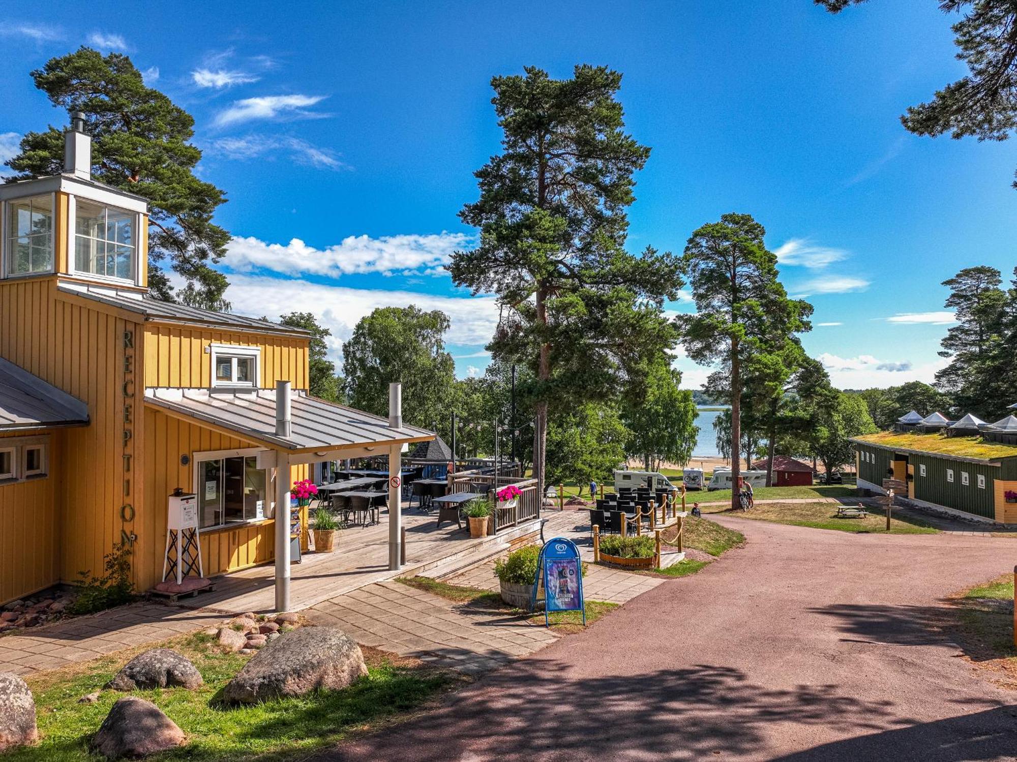 Groena Uddens Camping Mariehamn Exterior photo